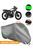 MotoEN  Vinleks Gri Mutt GT SR 250 Uyumlu Motosiklet Brandası Lüx Kalite (Kilit Uyumlu) thumbnail 1