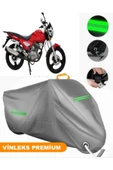 MotoEN  Vinleks Gri Mondial 150 UT Uyumlu Motosiklet Brandası Lüx Kalite (Kilit Uyumlu) thumbnail 1