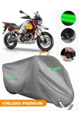 MotoEN  Vinleks Gri Moto GuzziV85 TT Uyumlu Motosiklet Brandası Lüx Kalite (Kilit Uyumlu) thumbnail 1