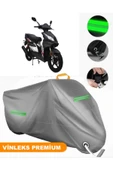 MotoEN  Vinleks Gri Mondial 125 Ardour Uyumlu Motosiklet Brandası Lüx Kalite (Kilit Uyumlu) thumbnail 1