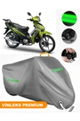 MotoEN  Vinleks Gri Motoran ZS 100 Uyumlu Motosiklet Brandası Lüx Kalite (Kilit Uyumlu) thumbnail 1