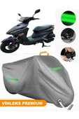 MotoEN  Vinleks Gri Ramzey Kalipso 125-8 Uyumlu Motosiklet Brandası Lüx Kalite (Kilit Uyumlu) thumbnail 1