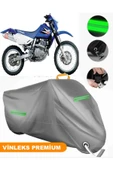 MotoEN  Vinleks Gri Suzuki DR650 RS Uyumlu Motosiklet Brandası Lüx Kalite (Kilit Uyumlu) thumbnail 1