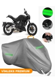 MotoEN  Vinleks Gri Regal Raptor SHARK250 Uyumlu Motosiklet Brandası Lüx Kalite (Kilit Uyumlu) thumbnail 1