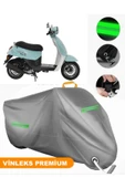 MotoEN  Vinleks Gri Stmax Viva 80 Uyumlu Motosiklet Brandası Lüx Kalite (Kilit Uyumlu) thumbnail 1