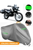 MotoEN  Vinleks Gri Rks Winner 200 Uyumlu Motosiklet Brandası Lüx Kalite (Kilit Uyumlu) thumbnail 1