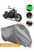MotoEN  Vinleks Gri Rks C1002 V Uyumlu Motosiklet Brandası Lüx Kalite (Kilit Uyumlu) thumbnail 1