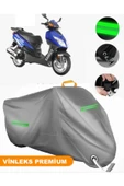 MotoEN  Vinleks Gri Ramzey Star 150 L Uyumlu Motosiklet Brandası Lüx Kalite (Kilit Uyumlu) thumbnail 1