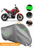 MotoEN  Vinleks Gri Rks RNX Plus Uyumlu Motosiklet Brandası Lüx Kalite (Kilit Uyumlu) thumbnail 1