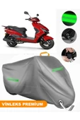 MotoEN  Vinleks Gri Rks Bolero 50 Uyumlu Motosiklet Brandası Lüx Kalite (Kilit Uyumlu) - 1