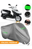 MotoEN  Vinleks Gri Rks Private 125 Uyumlu Motosiklet Brandası Lüx Kalite (Kilit Uyumlu) thumbnail 1