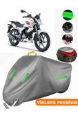 MotoEN  Vinleks Gri Rks Titanic 150 Arka Çanta Uyumlu Motosiklet Brandası (Kilit Uyumlu) - 1