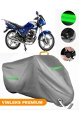 MotoEN  Vinleks Gri Ramzey XF 125 10-V Uyumlu Motosiklet Brandası Lüx Kalite (Kilit Uyumlu) thumbnail 1