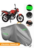 MotoEN  Vinleks Gri Ramzey QM 250 Uyumlu Motosiklet Brandası Lüx Kalite (Kilit Uyumlu) thumbnail 1