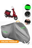 MotoEN  Vinleks Gri Vitello Life 80 Uyumlu Motosiklet Brandası Lüx Kalite (Kilit Uyumlu) thumbnail 1