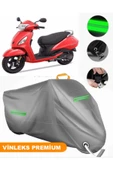 MotoEN  Vinleks Gri TVS Jupiter Uyumlu Motosiklet Brandası Lüx Kalite (Kilit Uyumlu) thumbnail 1