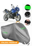 MotoEN  Vinleks Gri Triumph Tiger 1050 Uyumlu Motosiklet Brandası Lüx Kalite (Kilit Uyumlu) thumbnail 1