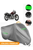 MotoEN  Vinleks Gri Triumph Speedmaster Uyumlu Motosiklet Brandası Lüx Kalite (Kilit Uyumlu) thumbnail 1