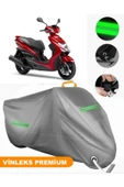 MotoEN  Vinleks Gri Yamaha  Cygnus X Uyumlu Motosiklet Brandası Lüx Kalite (Kilit Uyumlu) thumbnail 1