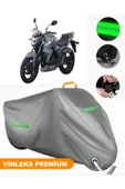 MotoEN  Vinleks Gri Sym Wolf SB 250 NI Uyumlu Motosiklet Brandası Lüx Kalite (Kilit Uyumlu) thumbnail 1