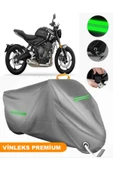 MotoEN  Vinleks Gri Triumph Trident 660 Uyumlu Motosiklet Brandası Lüx Kalite (Kilit Uyumlu) thumbnail 1
