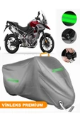 MotoEN  Vinleks Gri Triumph Tiger 1200 GT Explorer Uyumlu Motosiklet Brandası Lüx Kalite (Kilit Uyumlu) thumbnail 1