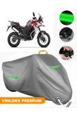 MotoEN  Vinleks Gri Voge 650 DSX Uyumlu Motosiklet Brandası Lüx Kalite (Kilit Uyumlu) thumbnail 1