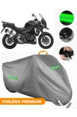 MotoEN  Vinleks Gri Triumph Tiger Explorer XC Uyumlu Motosiklet Brandası Lüx Kalite (Kilit Uyumlu) thumbnail 1