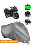 MotoEN  Vinleks Gri Yamaha  Niken Uyumlu Motosiklet Brandası Lüx Kalite (Kilit Uyumlu) thumbnail 1