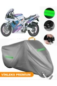 MotoEN  Vinleks Gri Yamaha  FZR 1000 Uyumlu Motosiklet Brandası Lüx Kalite (Kilit Uyumlu) thumbnail 1