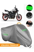 MotoEN  Vinleks Gri Yamaha  MT-09 Uyumlu Motosiklet Brandası Lüx Kalite (Kilit Uyumlu) thumbnail 1