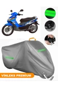 MotoEN  Vinleks Gri Yamaha  Nouvo Uyumlu Motosiklet Brandası Lüx Kalite (Kilit Uyumlu) thumbnail 1