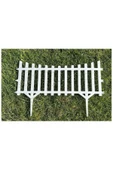 DDTREND 10 Adet Yeni Tasarım Mini Bahçe Çiti Dekoratif Esnek Plastik Çit Peyzaj Koruma Çit Toplam 580-36 Cm - 1