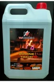 Wooch 5 Litre Masaüstü Şömine Yakıtı %99 Bioethanol Özel Bidonda Kokusuz Dumansız Sarı Alev - 1