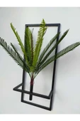 DDPEST D.Dekoratif Metal Çiçeklik Ve Yapay Palmiye Areka Duvar Aksesuarı Dekoratif Salon Balkon Çiçek-D - 2