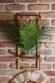 DDPEST Dekoratif Ahşap Saksıda Yapay Palmiye Duvar Saksısı DDS-A208 - 6