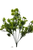 DDTREND 5 Dallı Yeşil Dekoratif Yapay Çiçek 5 Dal Demet Yapay Çiçek 30 cm thumbnail 6