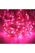 DDPEST LW- Usb Ile Çalışan Dekoratif 10 Metre Peri Led Işık Pembe Işık Çok Amaçlı Aydınlatma - 1