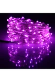 DDTREND Peri Led Işık 10 Metre Pilli Mor Renk Dekoratif Aydınlatma - 1