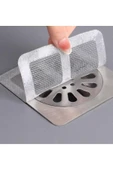 DDTREND 10 lu Lavabo Süzgeci Banyo Gider Süzgeci Sineklik Tamir Kiti Telli Gider Saç Toplayıcı - 3