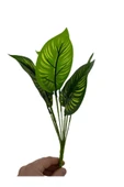 DDPEST DS- Dekoratif 9 Dallı Yapay Çiçek 9 Dal Demet Yapay Yaprak 30 cm - 2