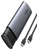 UGREEN 10902 CM400 M.2 NVMe SSD Type-C 3.1 Gen2 UASP Desteği 10Gb/s PCIe M-Key M+B Key Disk Kutusu - 1