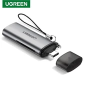 UGREEN 50704 CM184 2 in 1 USB-C SD / TG OTG Kart Okuyucu 5GB/s Veri Aktarımı - 1