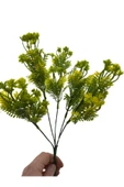 DDPEST Yeşil 5 Dallı Dekoratif Yapay Çiçek 5 Dal Demet Yapay Çiçek 30 Cm-ls - 1