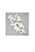 DDPEST Yapay Çiçek Bahar Dalı Japon Kiraz Çiçeği 90 Cm 3 Dal Beyaz-ls - 1