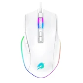GameBooster M16 Myth RGB Aydınlatmalı Beyaz Profesyonel Gaming Mouse - 1