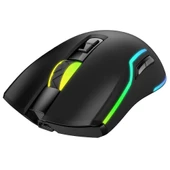 GameBooster M18 Inferno 2.4ghz Kablosuz RGB Aydınlatmalı Siyah Profesyonel Gaming Mouse - 4