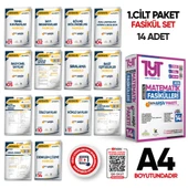 2025 YKS-TYT MATEMATİK Kara Kutu 1.Cilt Fasikül SETİ (14lü) ÖSYM Çıkmış Soru Bankası Çözümlü PAKET - 1