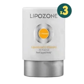 Lipozone Lipozomal C Vitamini 30 Kapsül 3 Adet - 1