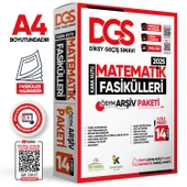2025 DGS MATEMATİK Kara Kutu 1.Cilt Fasikül SETİ (14lü) ÖSYM Çıkmış Soru Bankası Çözümlü PAKET - 2